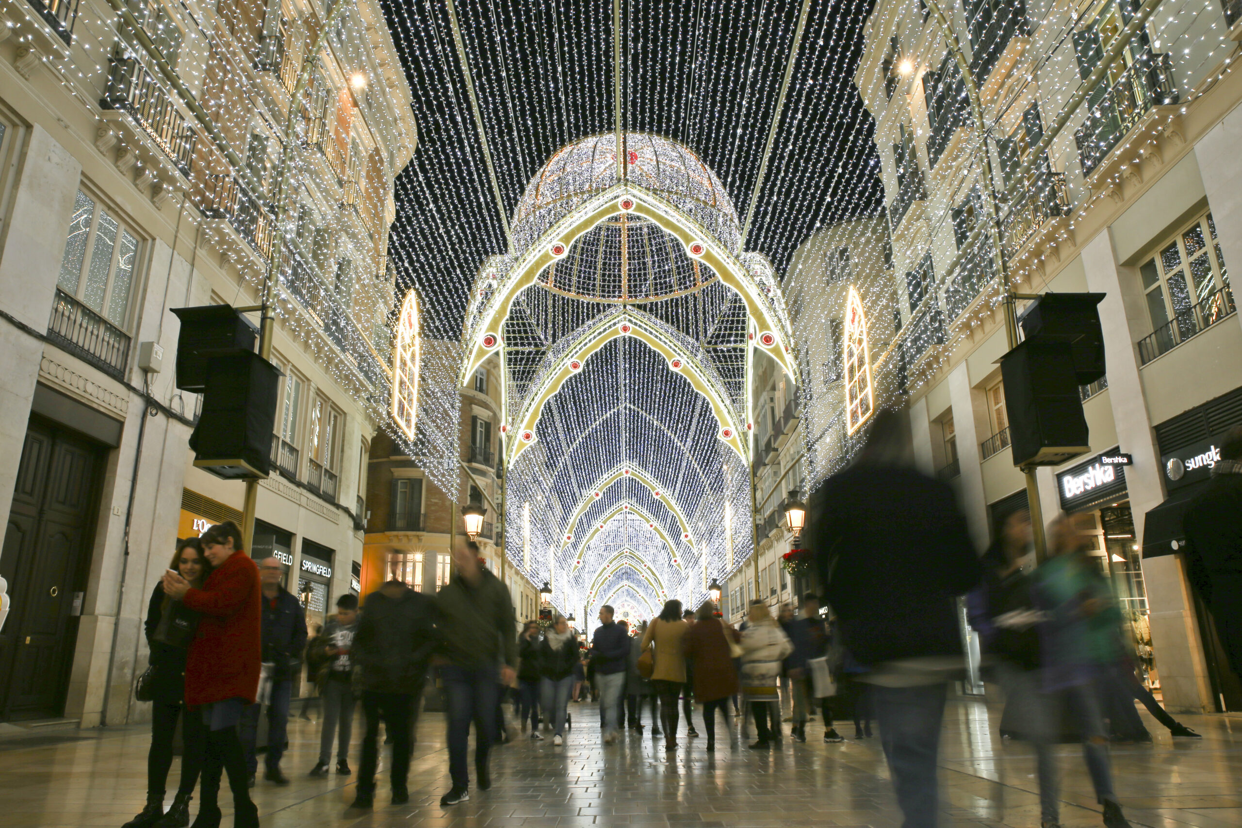 Luces de Navidad de Málaga