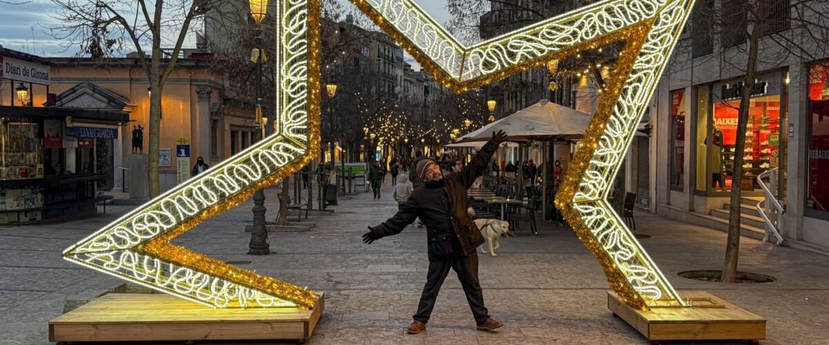 Christmas Lights in Girona