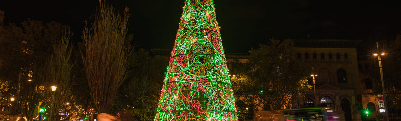 Christmas Lights in Zaragoza