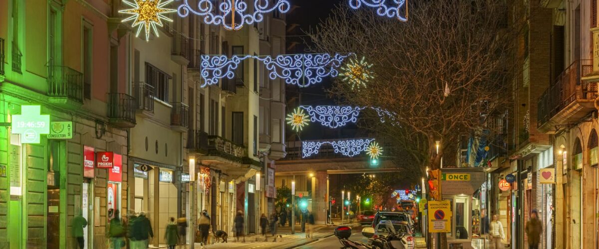 Christmas Lights in Girona
