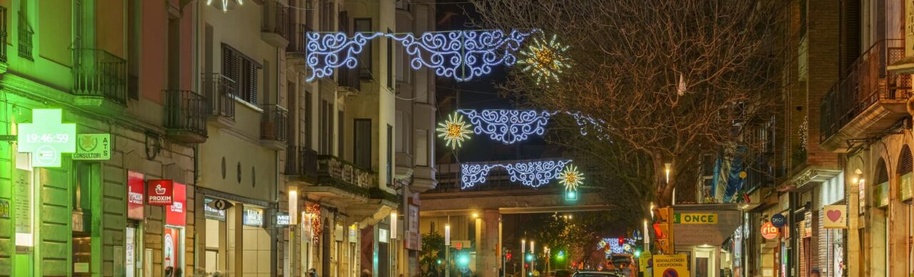 Christmas Lights in Girona