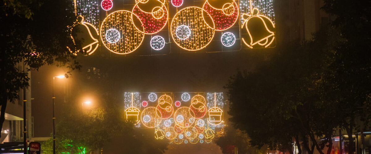 Christmas Lights in Zaragoza