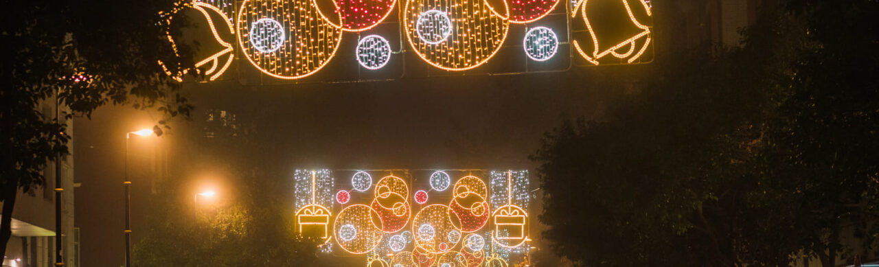 Christmas Lights in Zaragoza