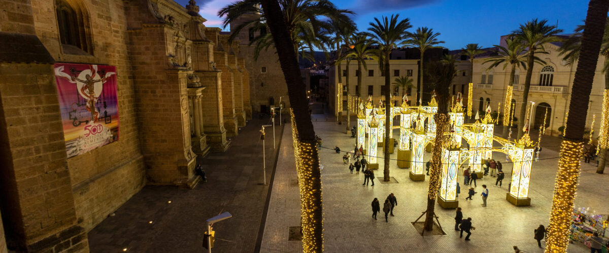 Christmas Lights in Almería