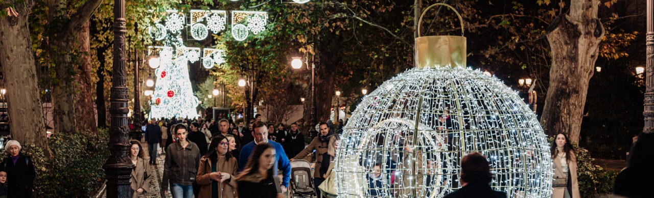 Christmas Lights in Granada