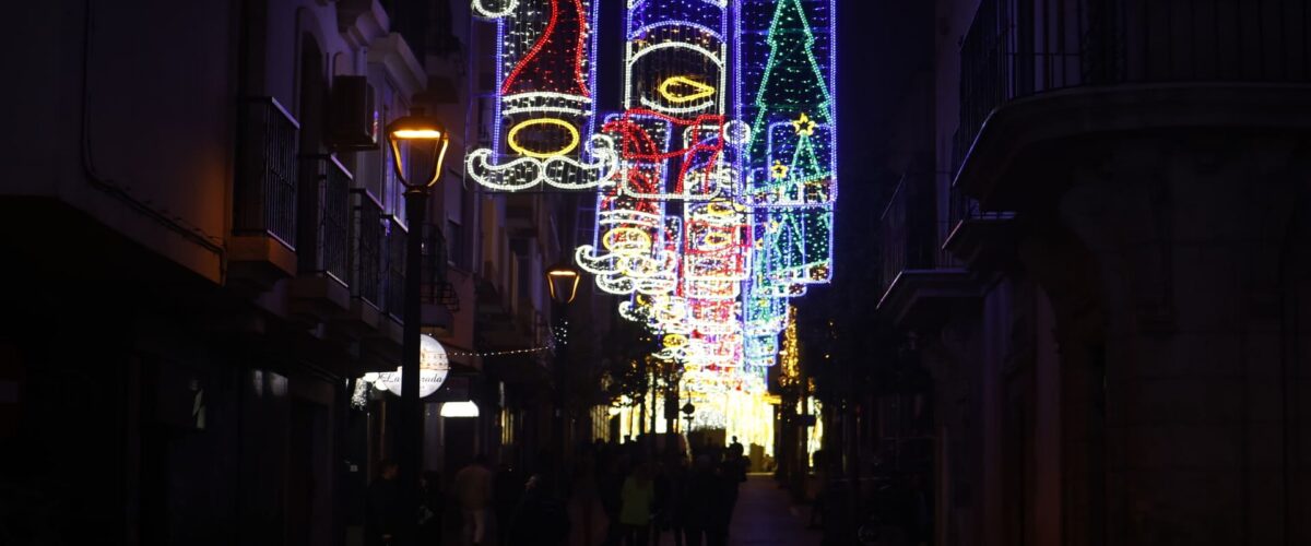 Christmas Lights in Almería