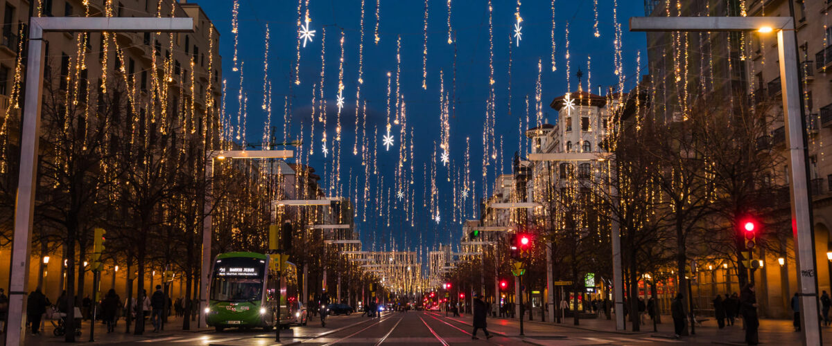 Christmas Lights in Zaragoza