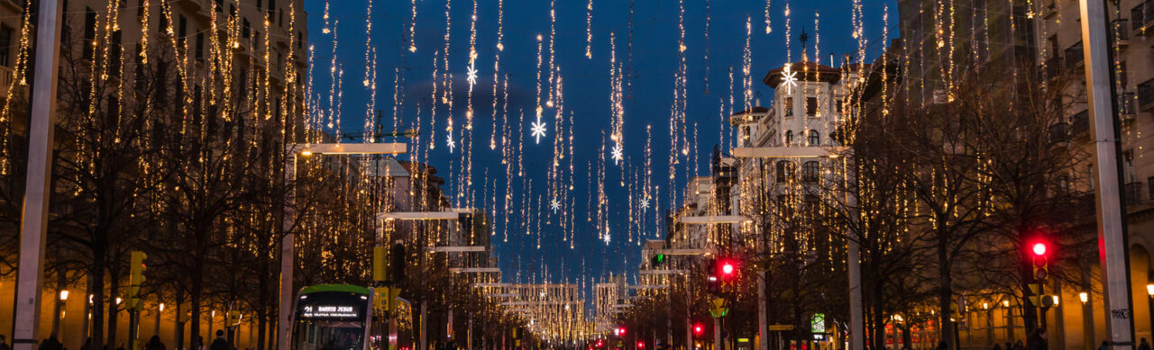 Christmas Lights in Zaragoza