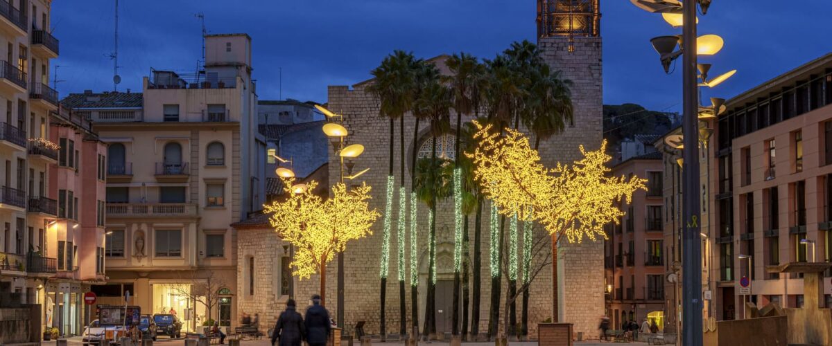 Christmas Lights in Girona