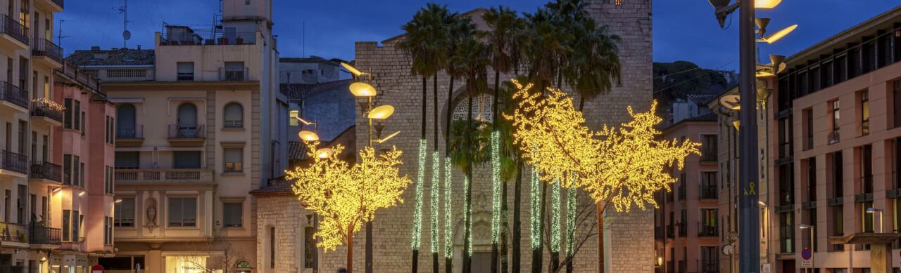 Christmas Lights in Girona